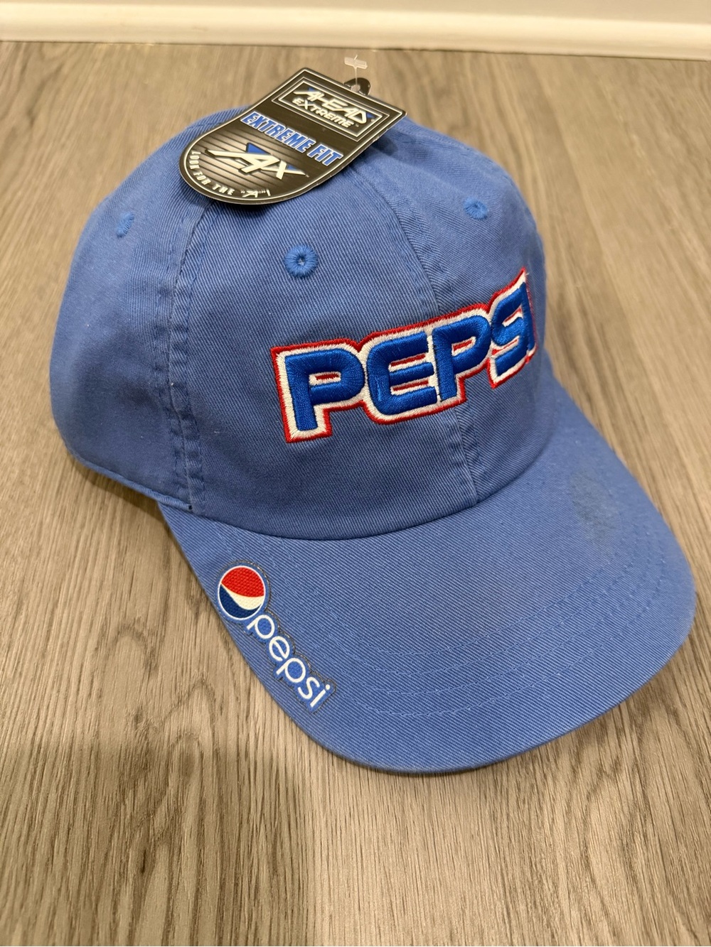 NWT Vintage Ahead Pepsi Cola Royal Blue DEADSTOCK Hat!